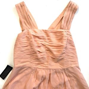 Ann Taylor Georgette pleated dress